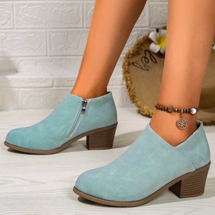 Aveline | Suede Ankle Boots