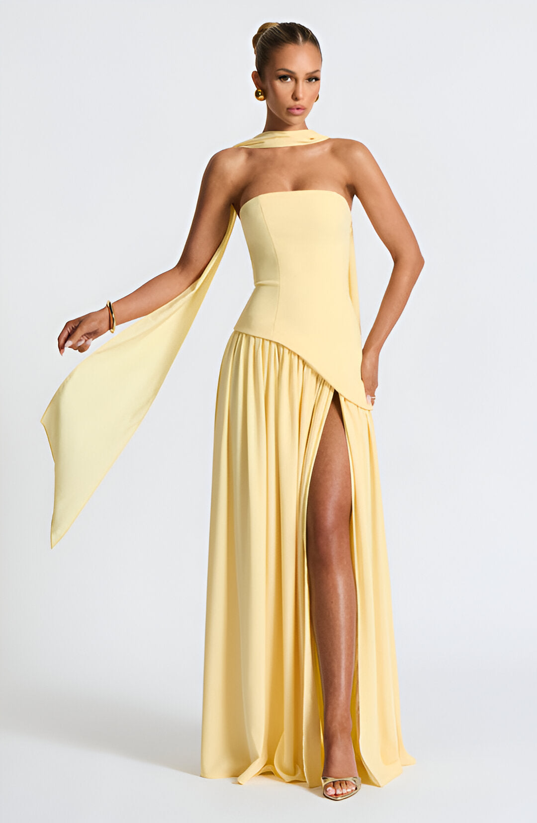 Maison™ | Strapless Maxi Dress