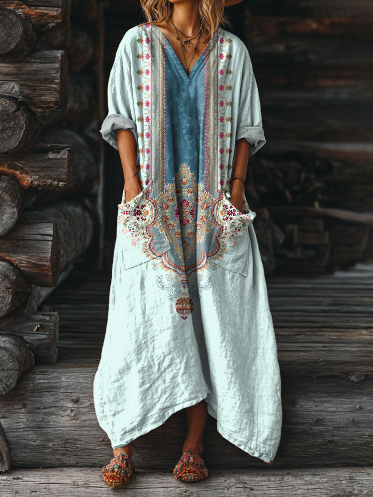 Maison™ | Vintage Boho Dress with Pockets