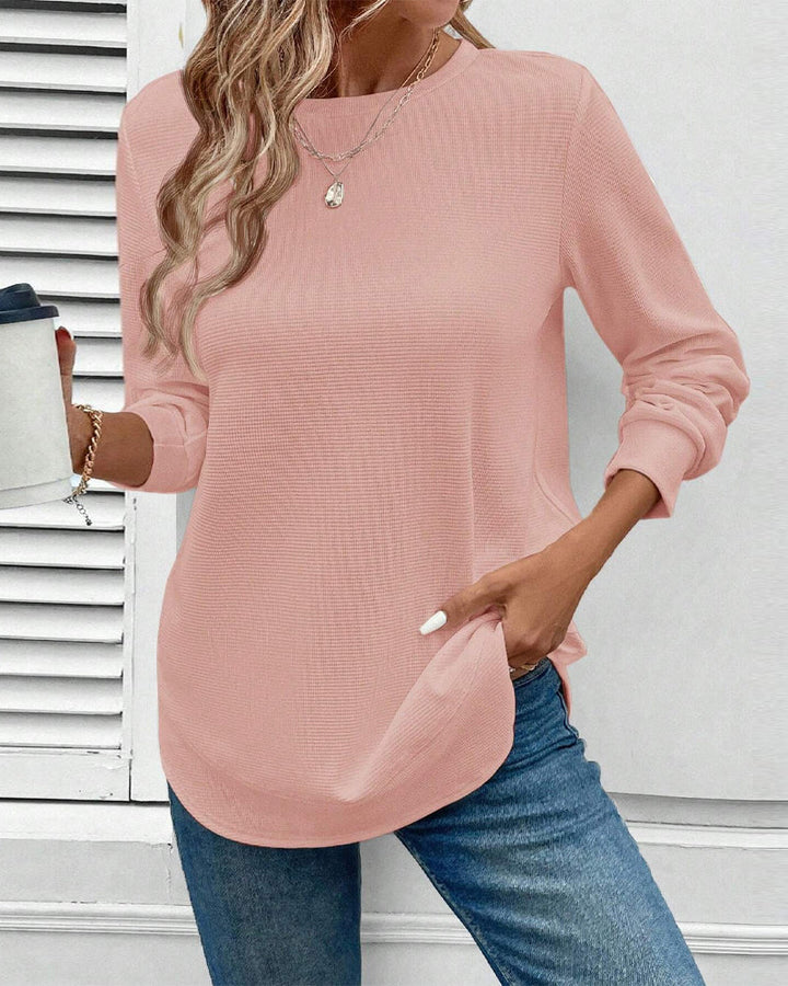 Maison™ | Round Neck Long-Sleeve Top