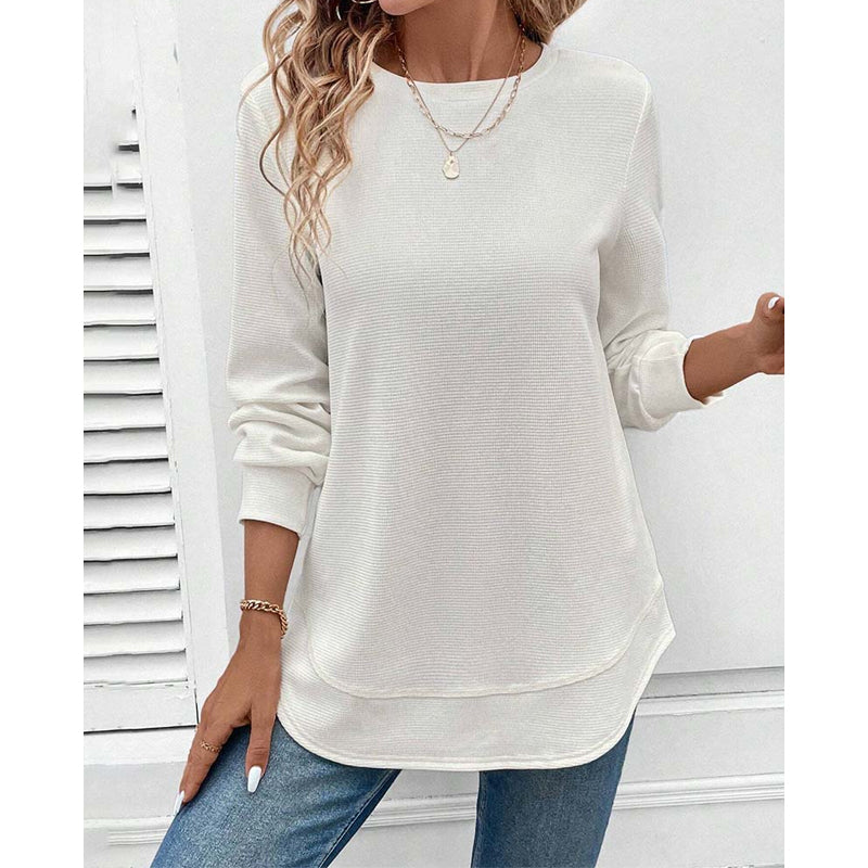 Maison™ | Round Neck Long-Sleeve Top