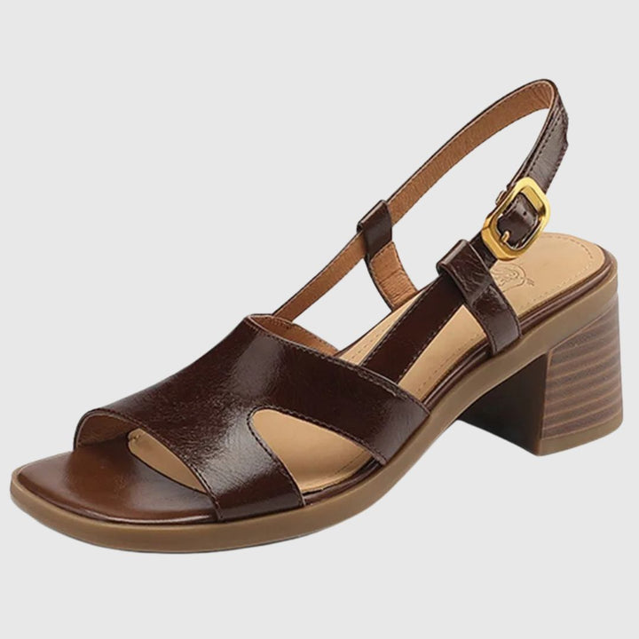 Leonora | Retro Squared Sandals