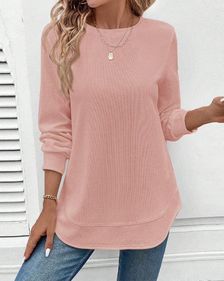 Maison™ | Round Neck Long-Sleeve Top