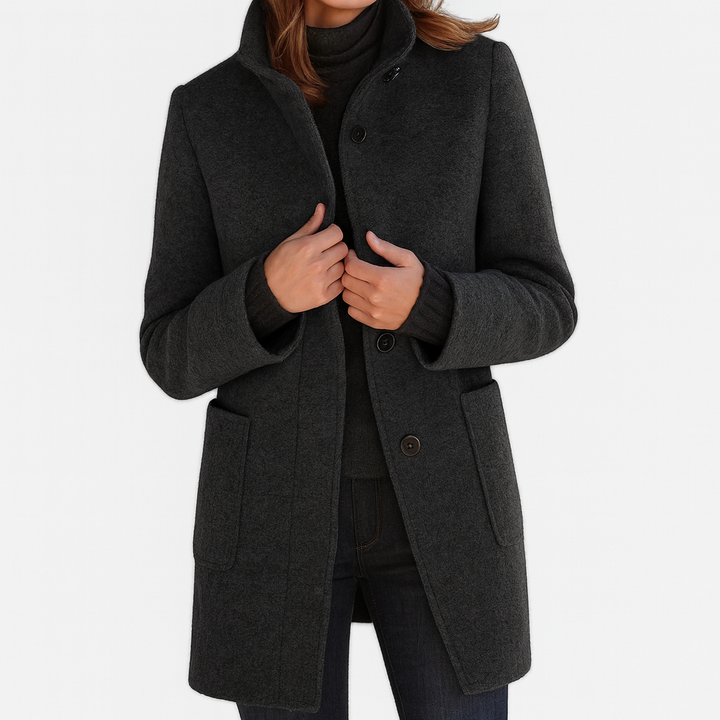 Yvonne | The High-Collar Coat