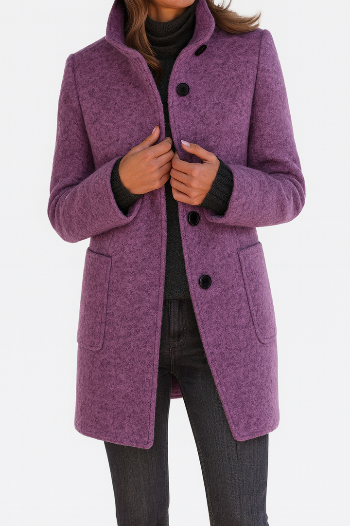 Yvonne | The High-Collar Coat