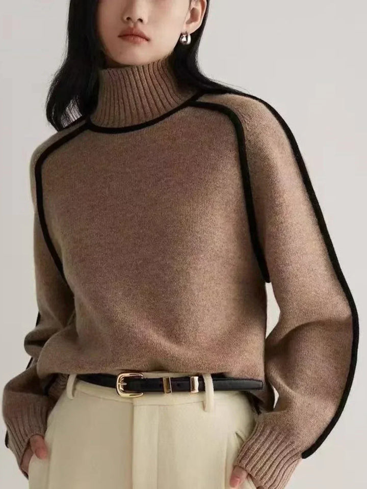 Frederique | Elegant Turtleneck sweater