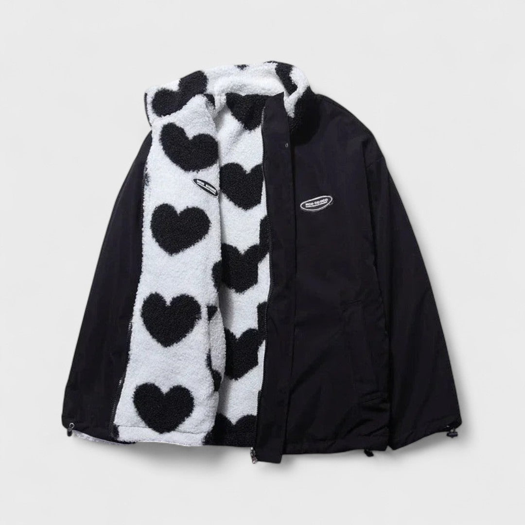 Caith | Reversible Heart Jacket