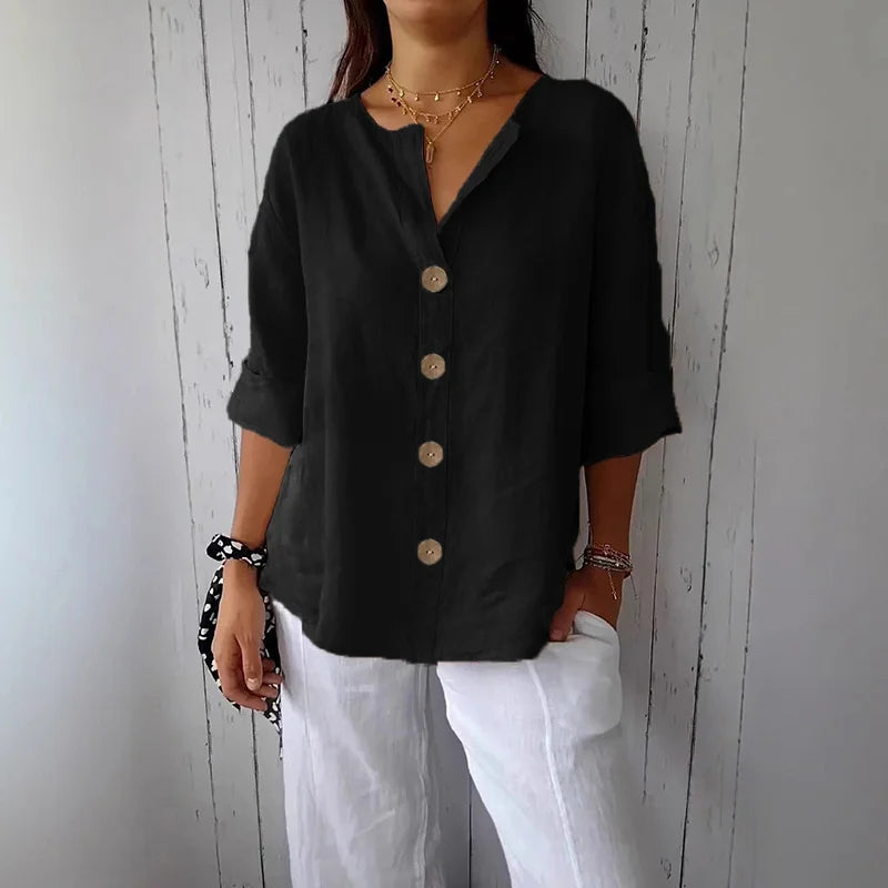 Maison™ | Relaxed Linen Blouse