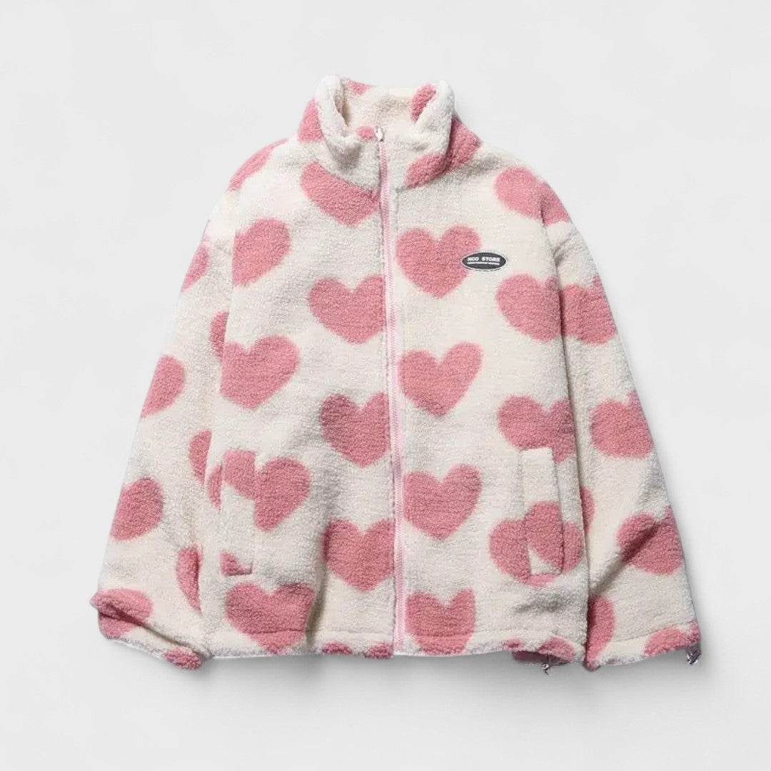 Caith | Reversible Heart Jacket