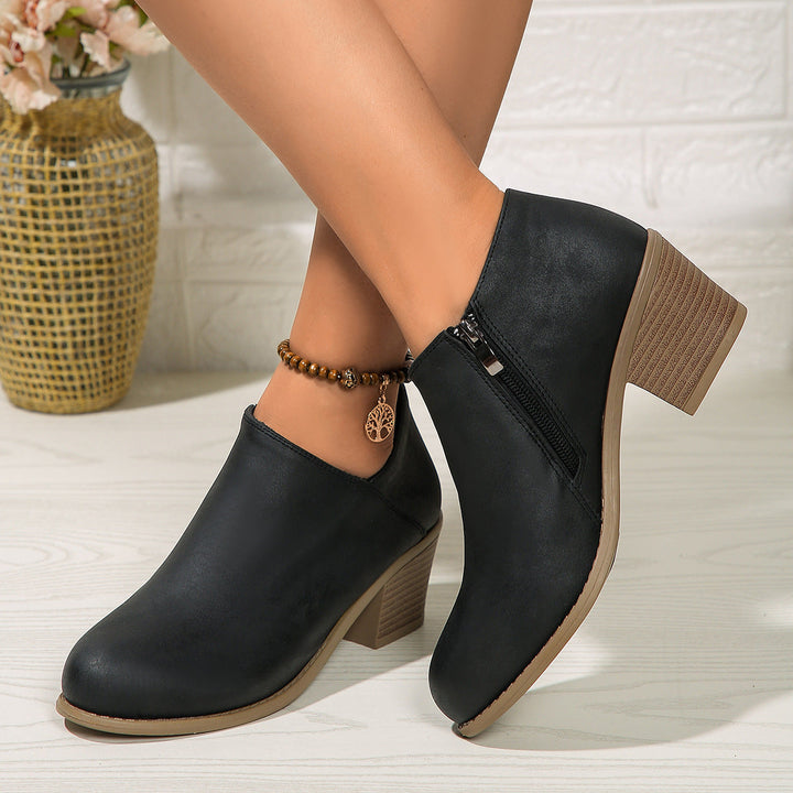 Aveline | Suede Ankle Boots