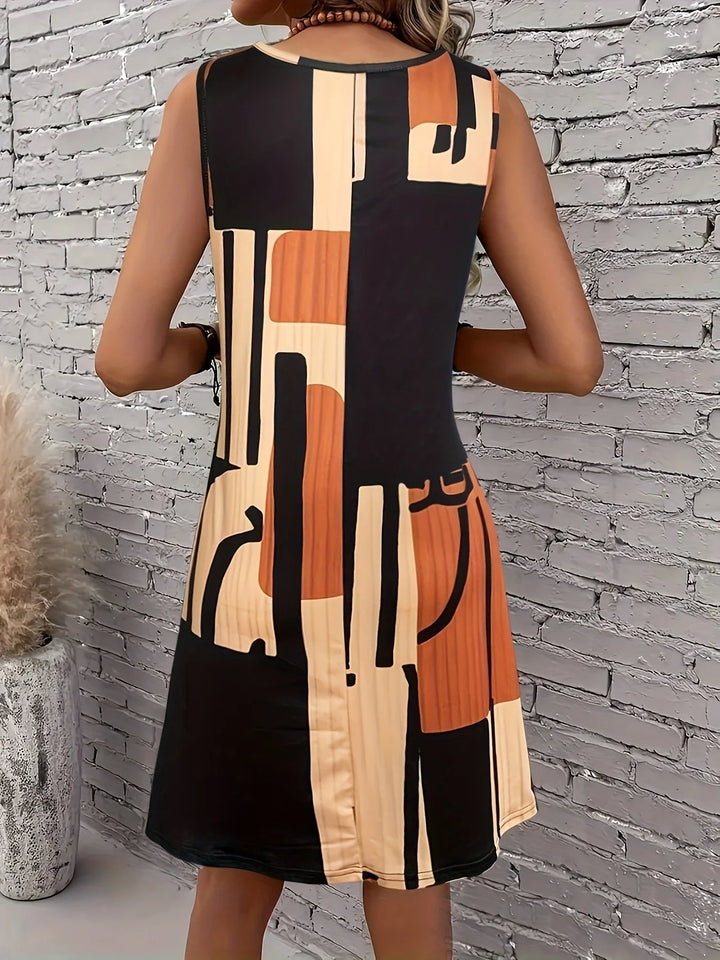 Maison™ | Stylish Casual Geometric Dress