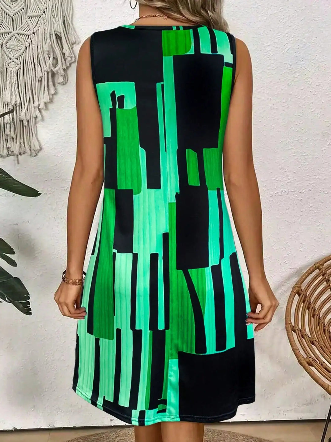Maison™ | Stylish Casual Geometric Dress