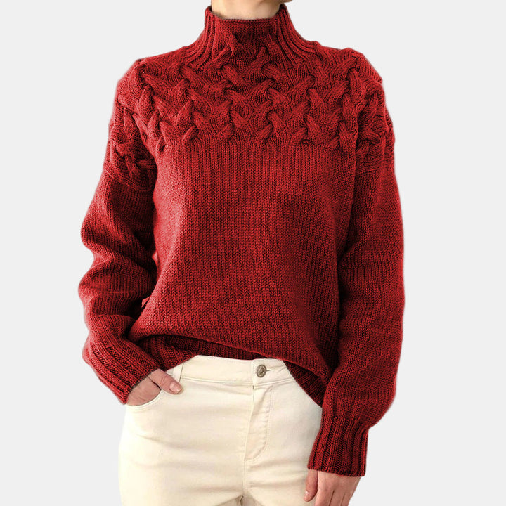 Marigold | Warm Knitted Turtleneck