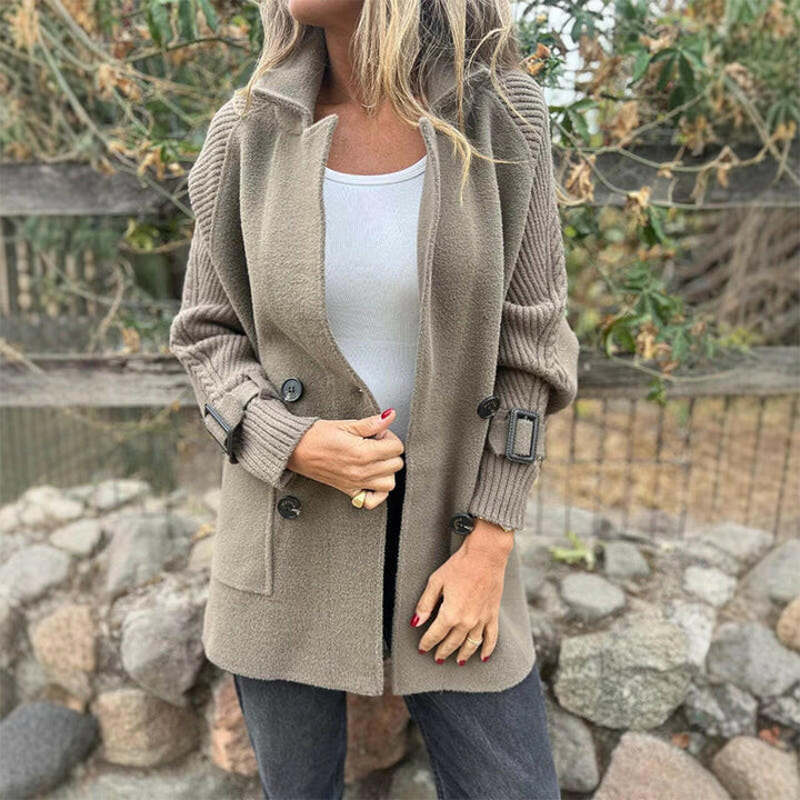 Meggie | Mid-Length Double-Breasted Coat
