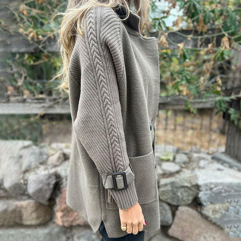 Meggie | Mid-Length Double-Breasted Coat
